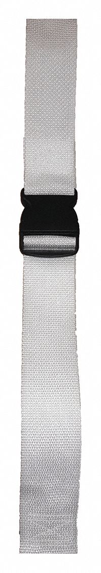 Strap, White, 9 ft. L