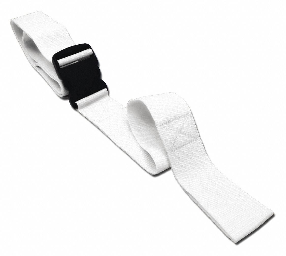Strap, White, 5 ft. L