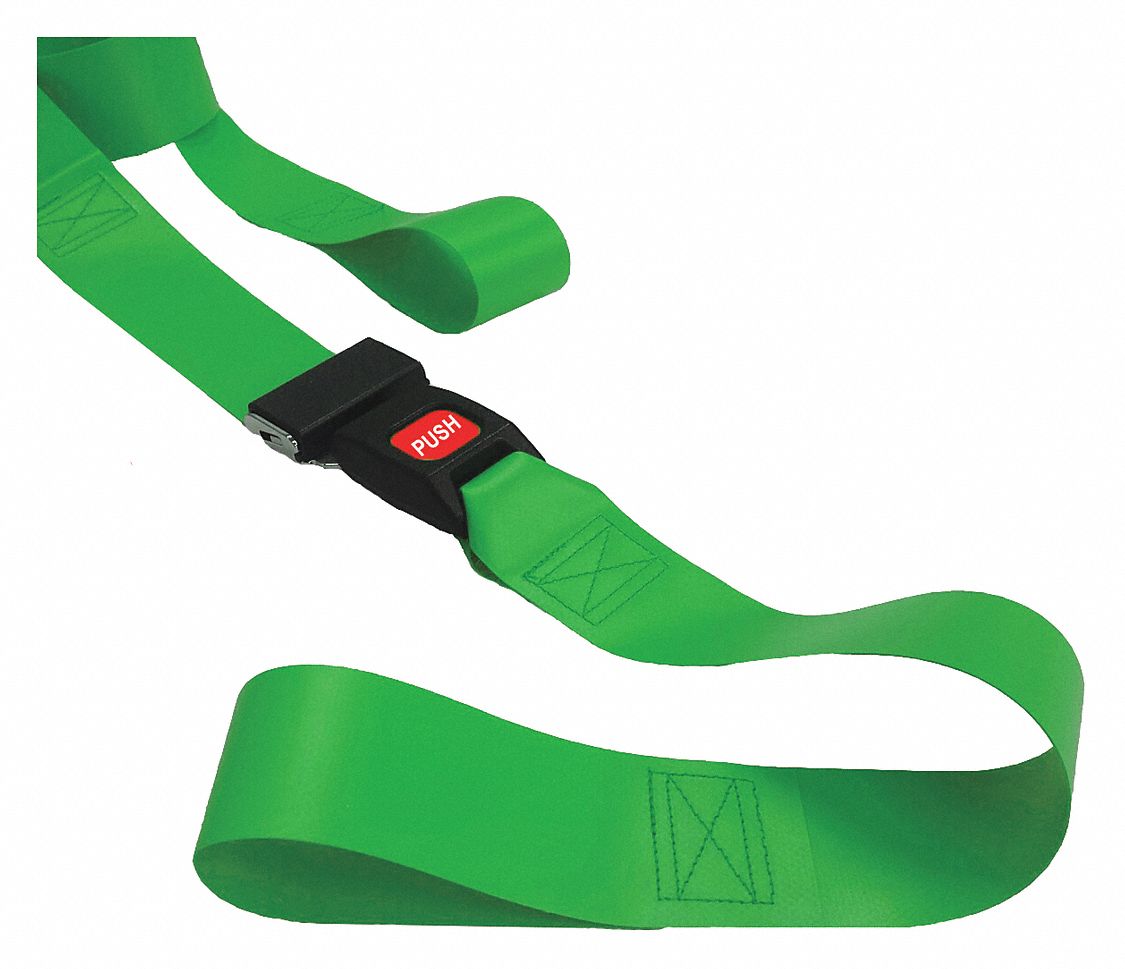 Strap, Green, 5 ft. L