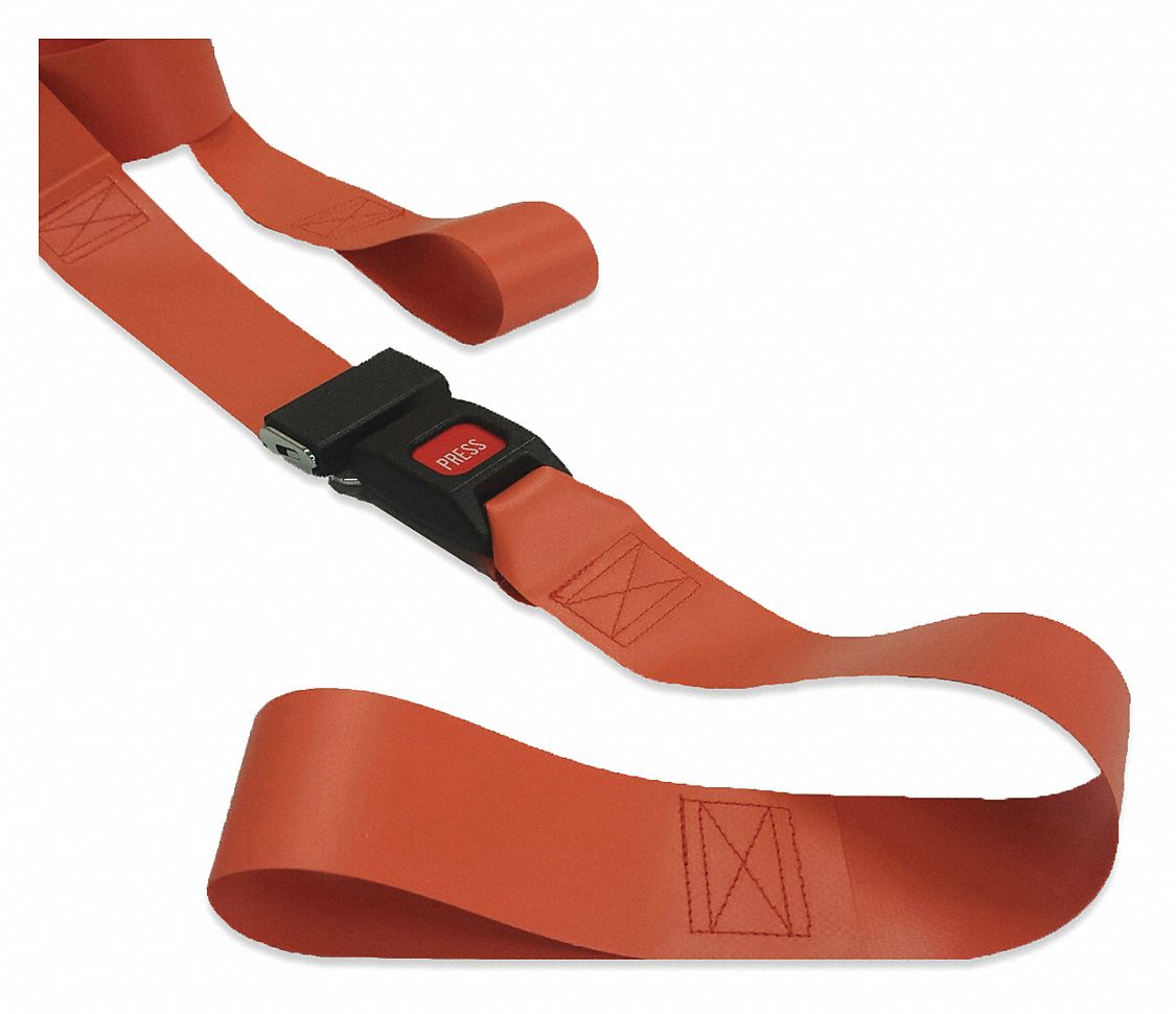 Strap, Orange, 7 ft. L