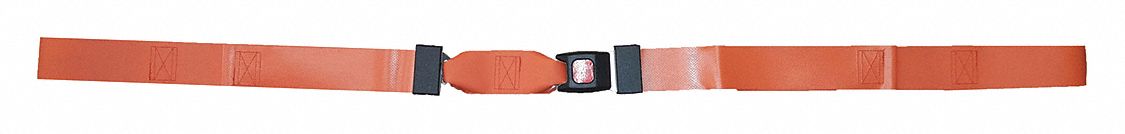 Strap, Orange, 7 ft. L