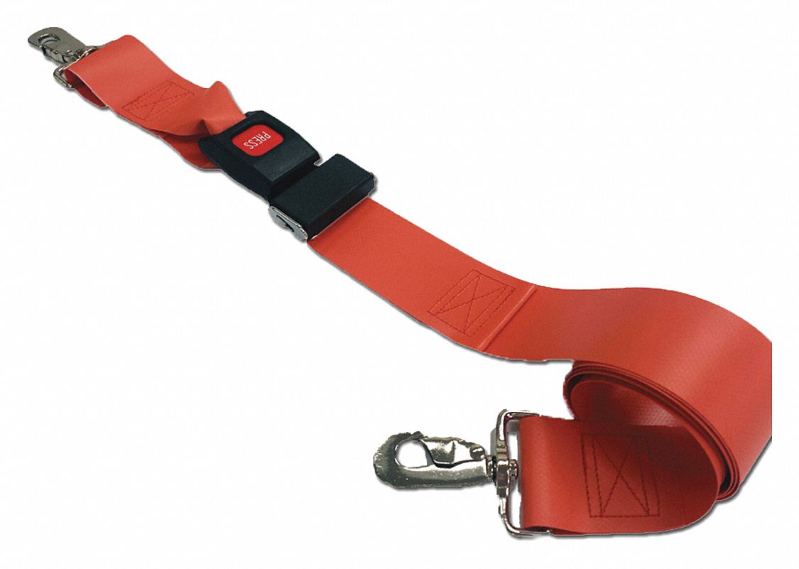 Strap, Orange, 7 ft. L