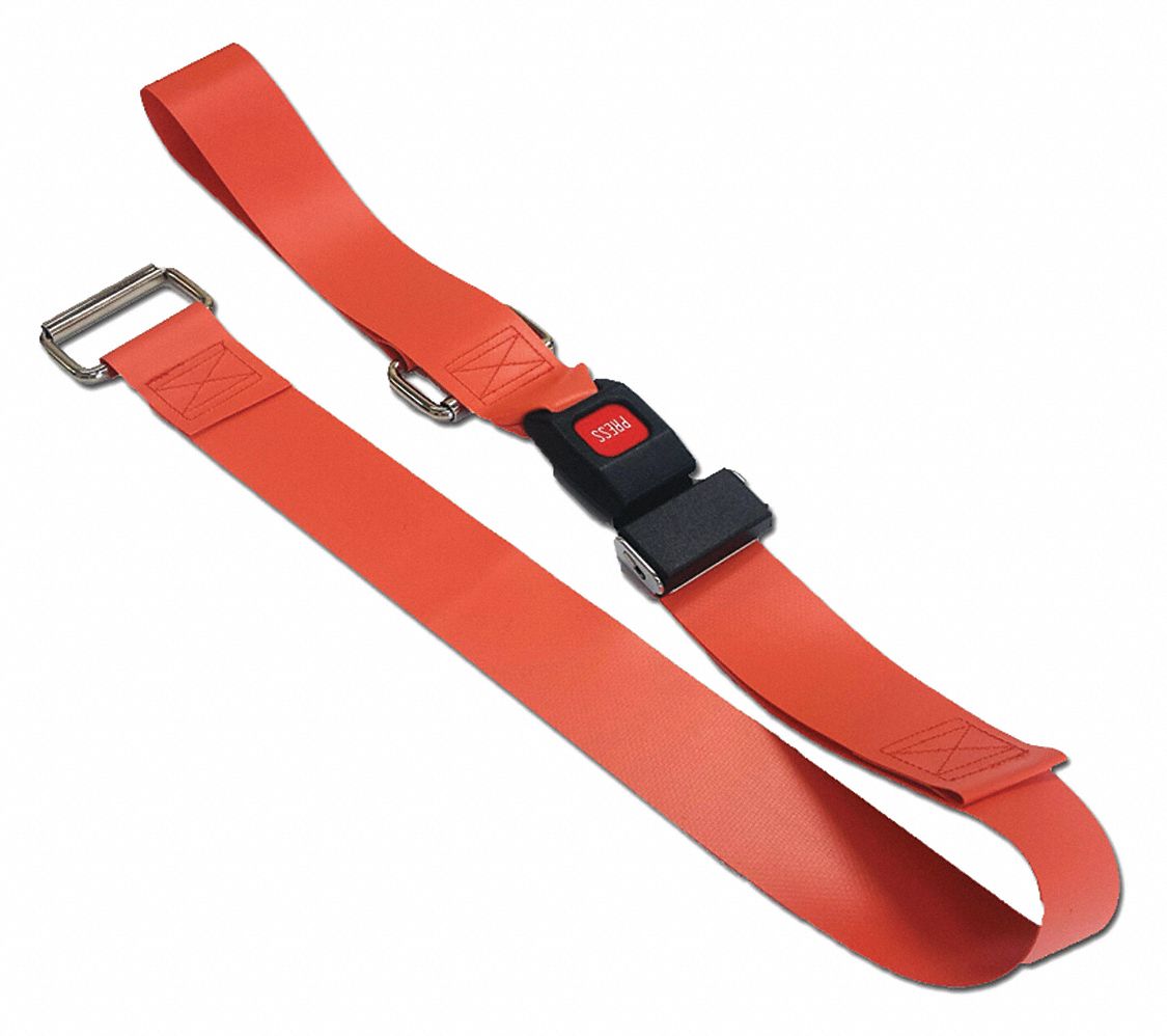 Strap, Orange, 5 ft. L