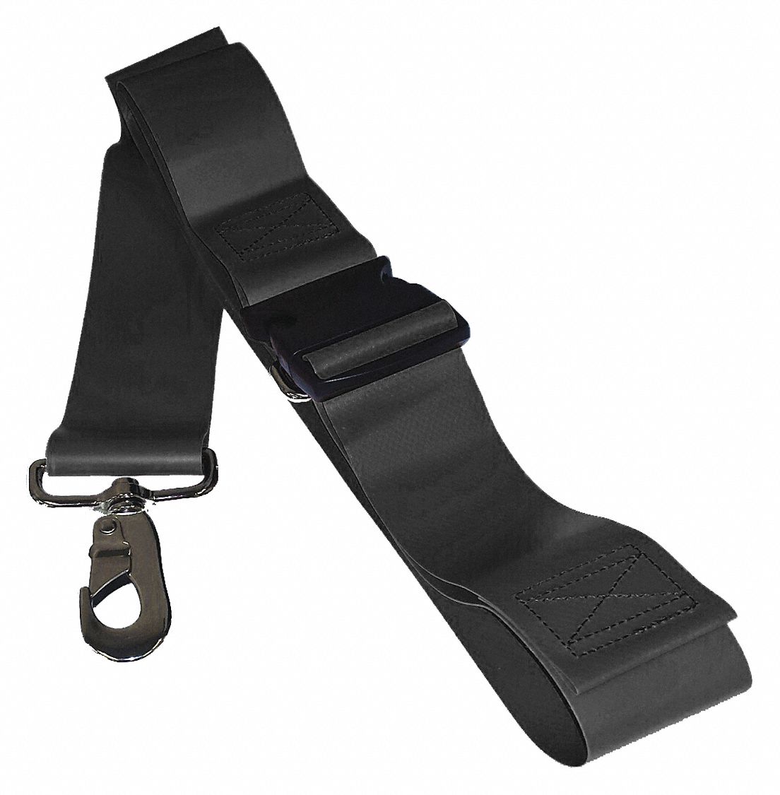 Strap: 5 ft, Vinyl, Side Release, Black, 37252 BK