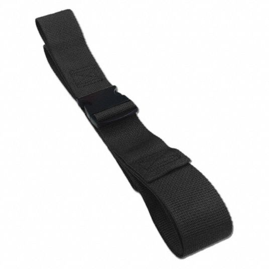 DMS Strap, Black, 7 ft Length, 2 1/2 in Width, 3 in Height ...