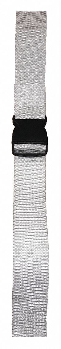 Strap, White, 7 ft. L
