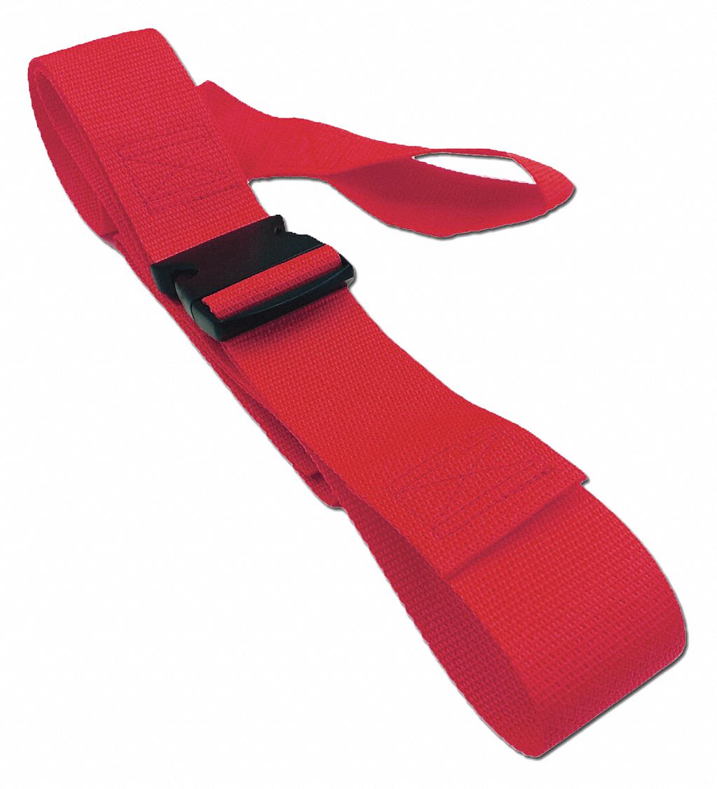 Strap, Red, 5 ft. L
