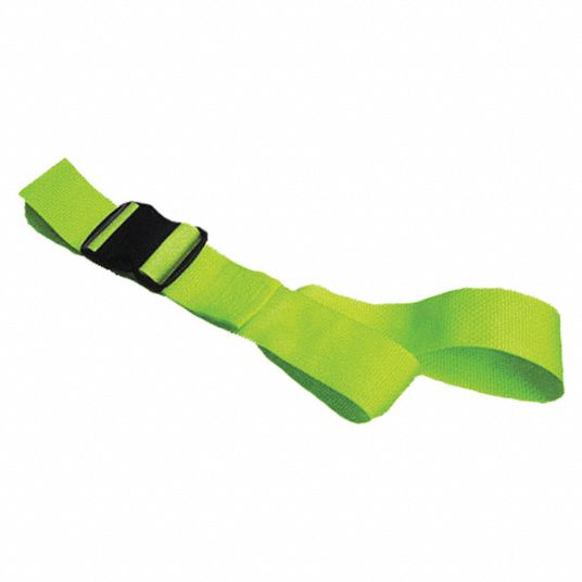 DMS Strap, Neon Green, 7 ft Length, 2 1/2 in Width, 3 in Height