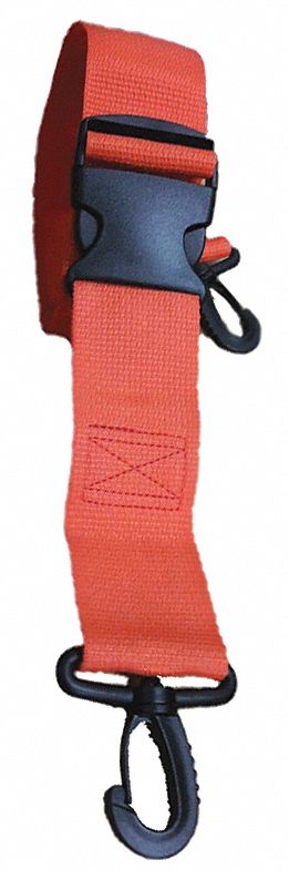 Strap, Orange, 5 ft. L