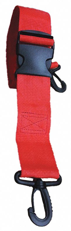Strap, Red, 7 ft. L