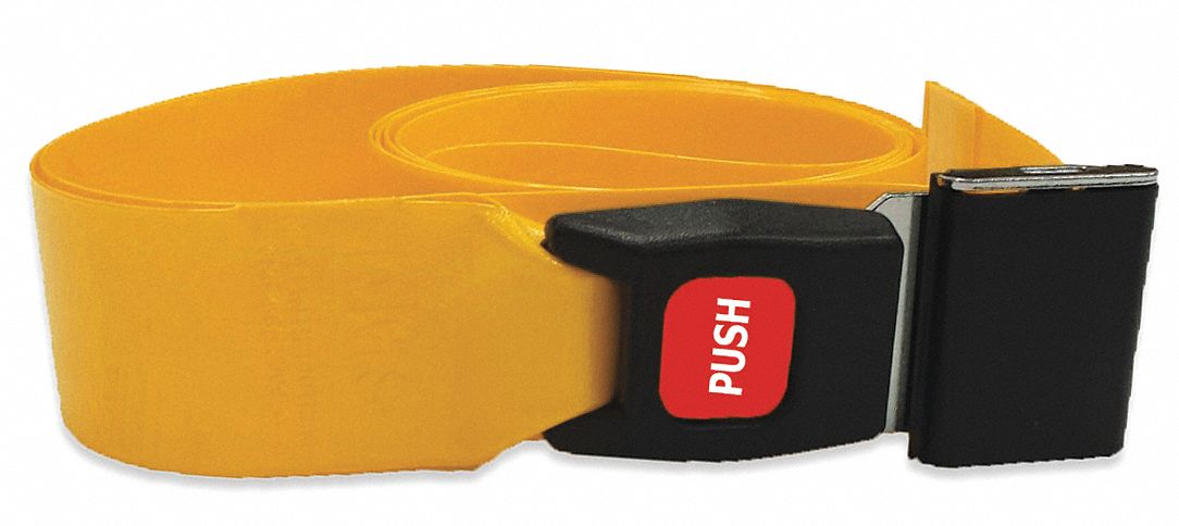Strap, Yellow, 7 ft. L
