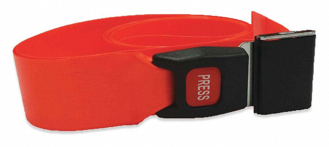 Strap, Orange, 7 ft. L