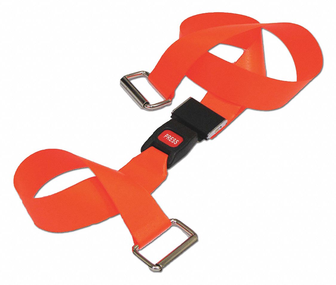 Strap, Orange, 3 ft. L
