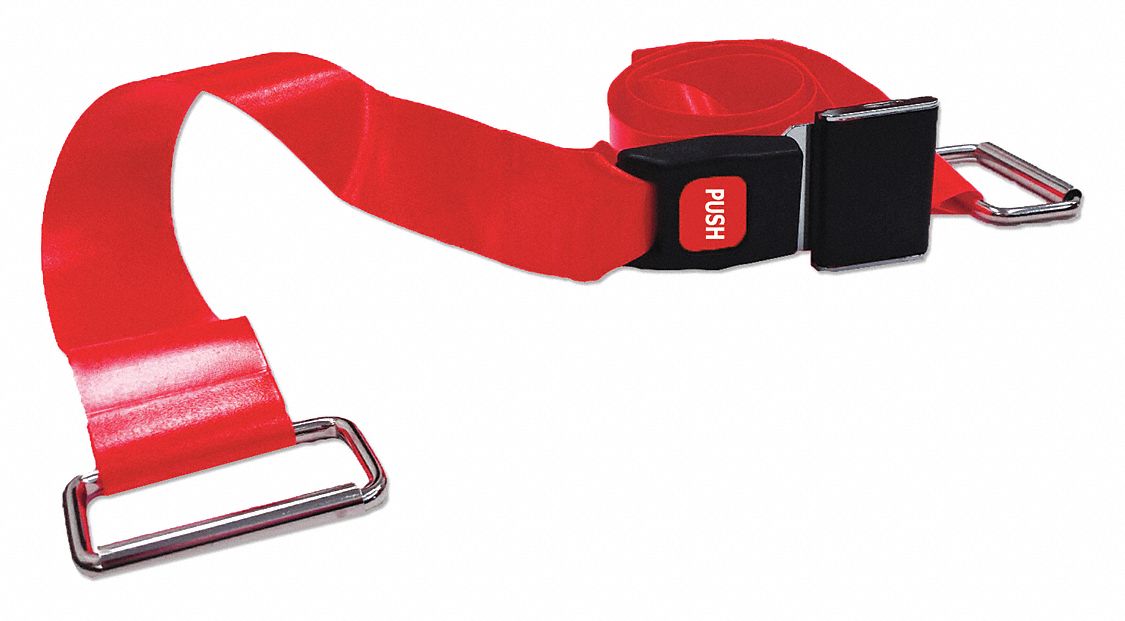 Strap, Red, 5 ft. L