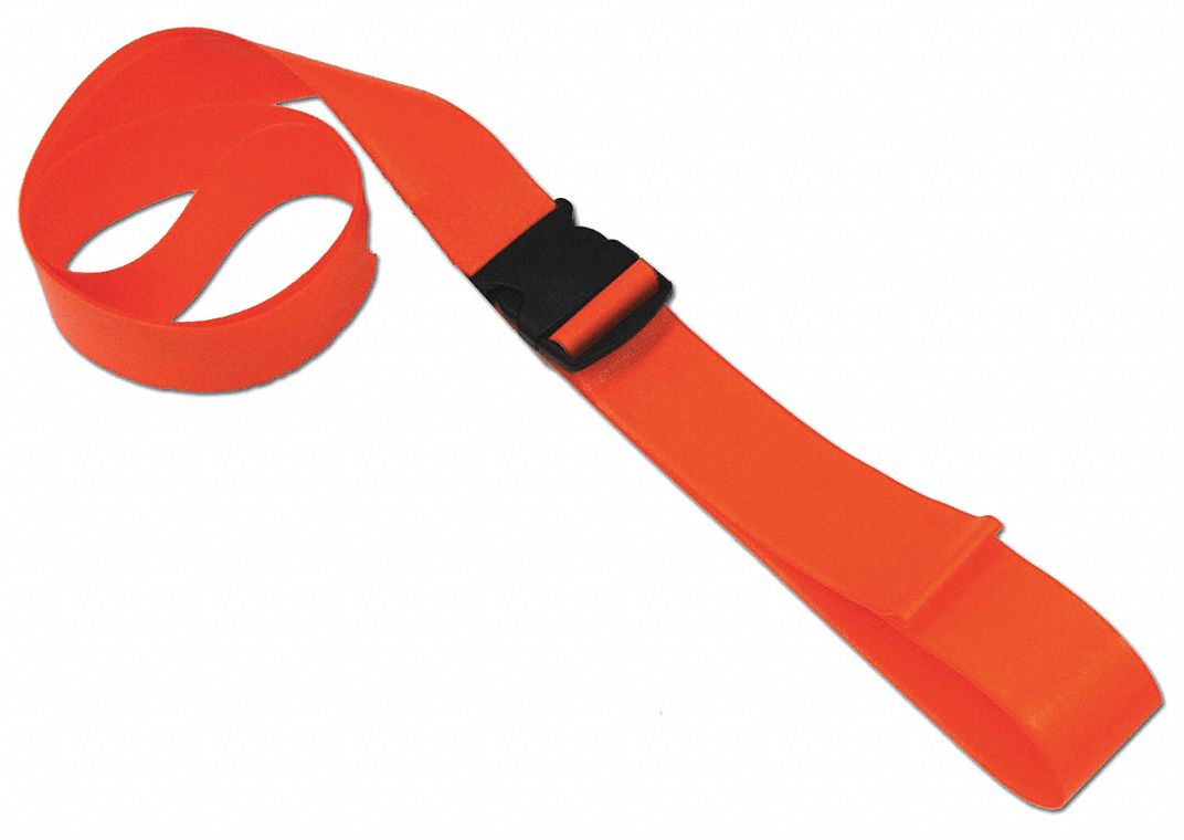 Strap, Orange, 2 ft. L