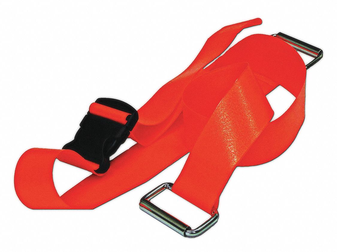 Strap, Orange, 5 ft. L