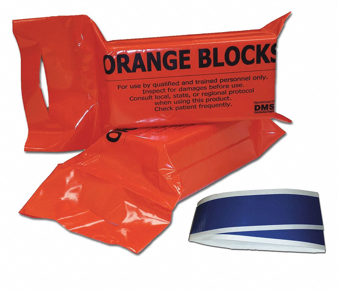 Head Immobilizer with Straps, OR