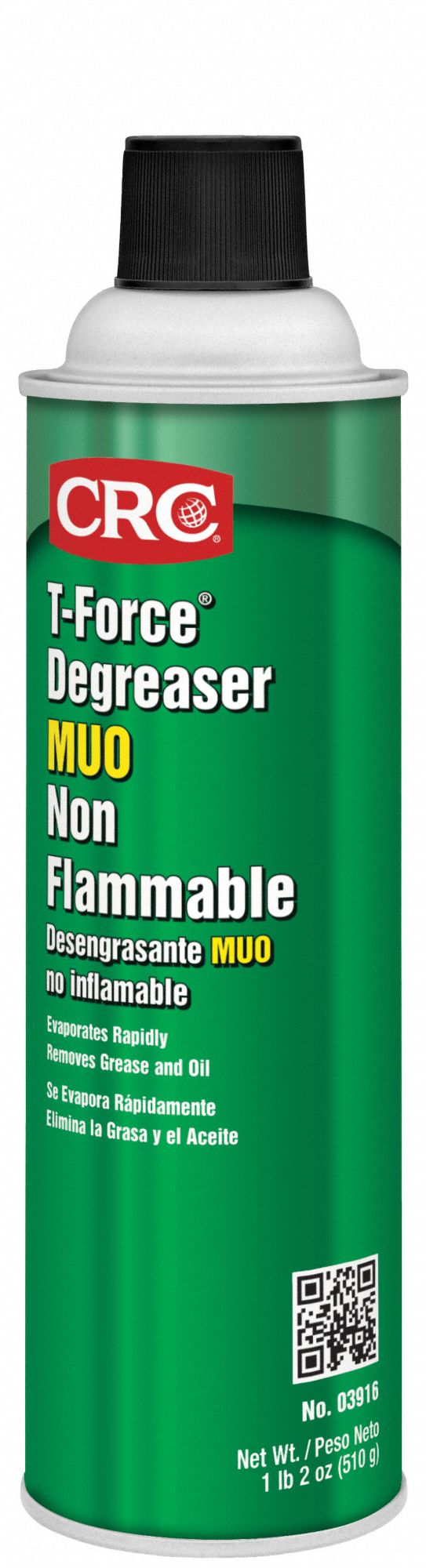 CRC Cleaner/Degreaser, Aerosol Spray Can Container Type, 20 oz