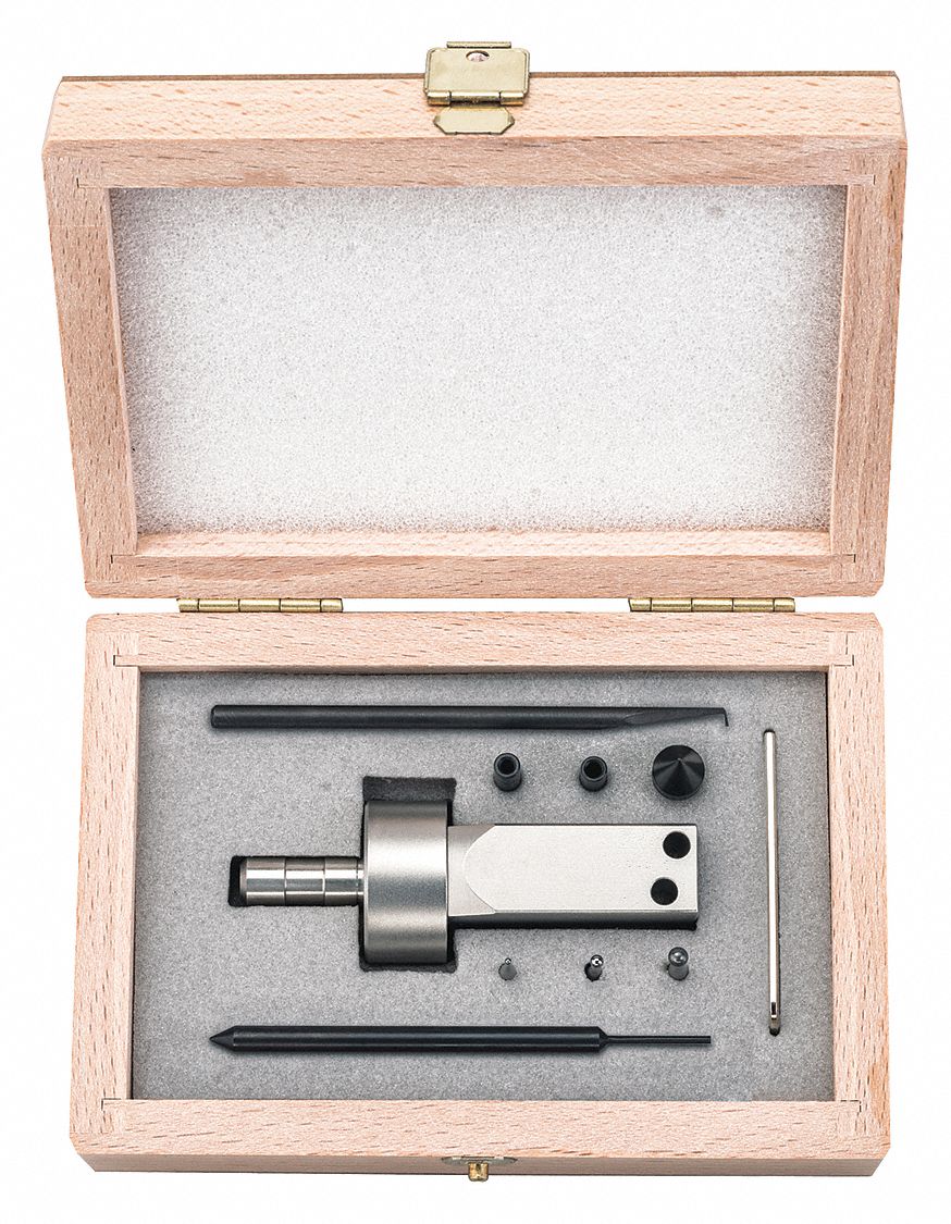 MAHR, Compatible with 4429010/4429011/4429012/817 CLM, Carbide, Height Gauge Probe Set 446F40