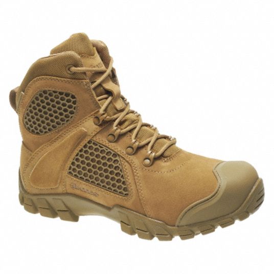 BATES Plain Coyote Tactical Boots 446J71 E07013 11.5M Grainger