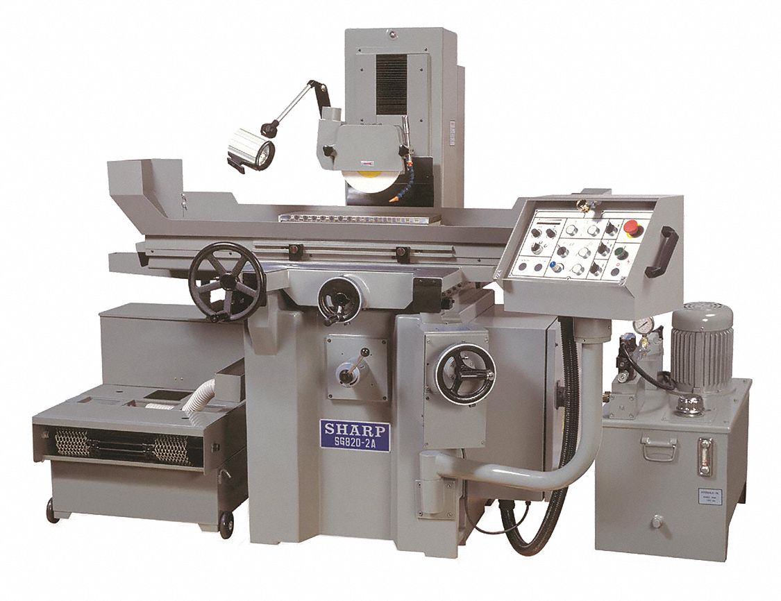 SHARP Surface Grinder, Table Dimensions 6 in x 18.3 in, Phase 3