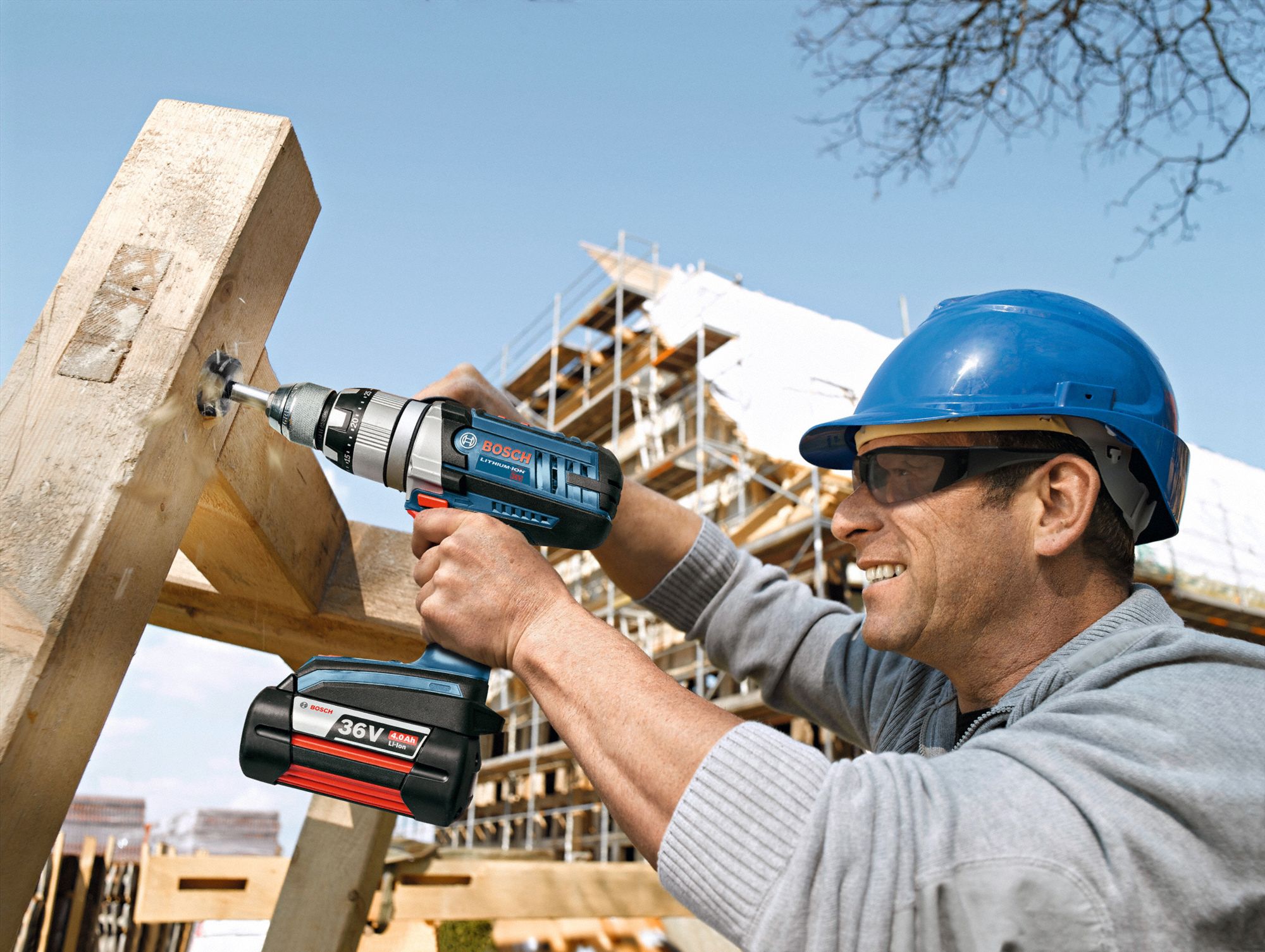 Bosch cordless hammer online drill 36v