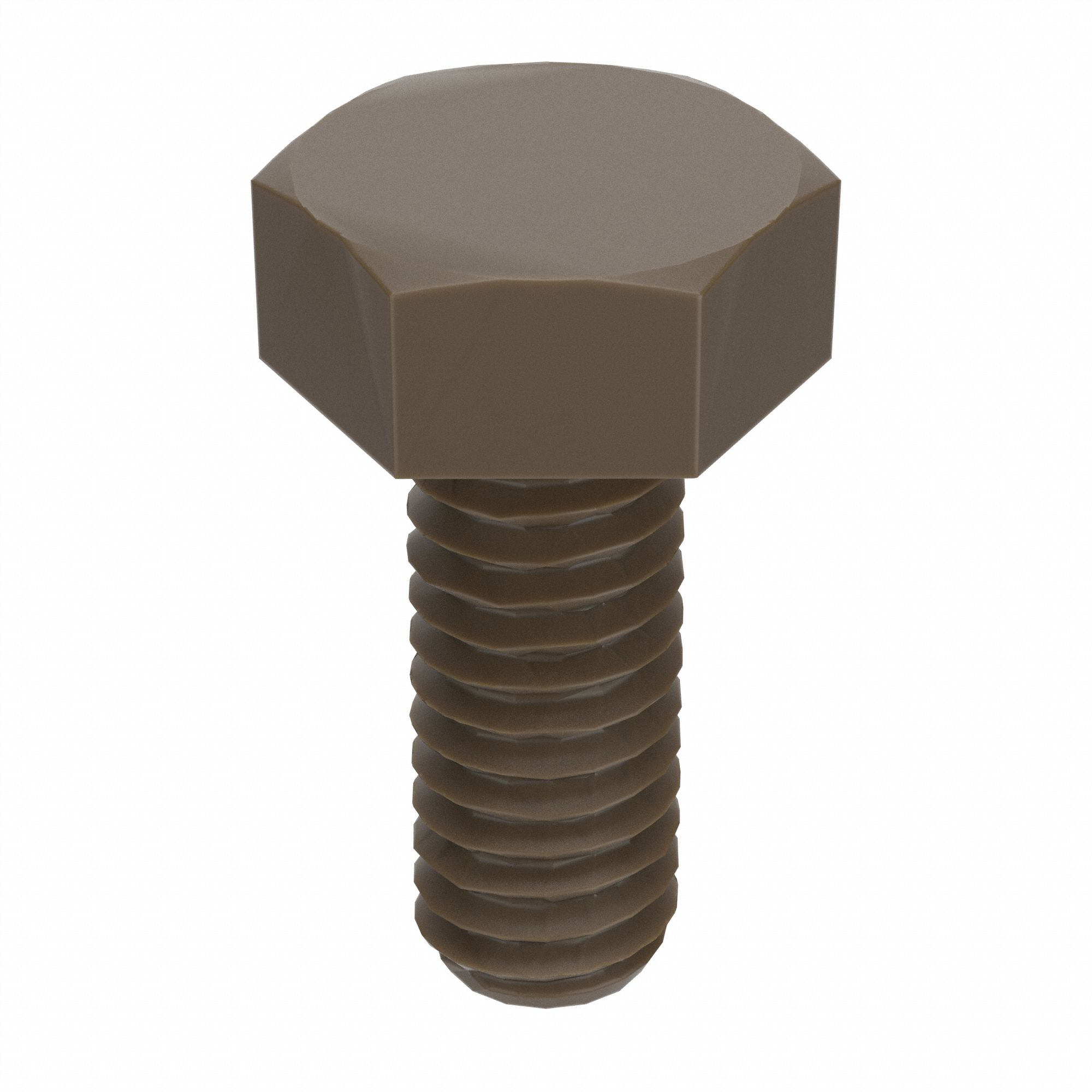 HxHdCpScrw, PEEK, 1/4", #10-24, 10PK