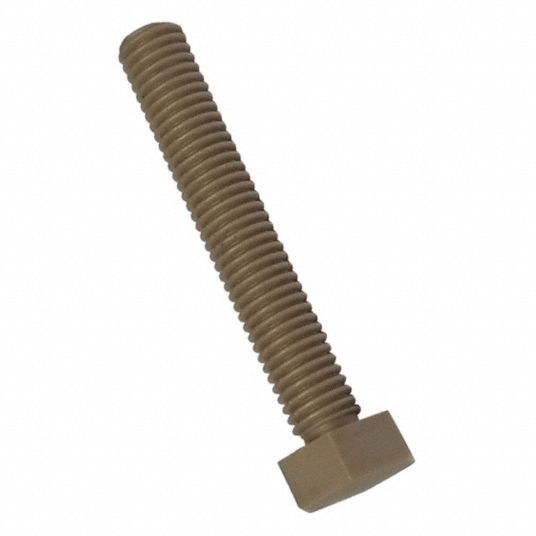 PEEK, Not Graded, Hex Head Cap Screw - 447A82