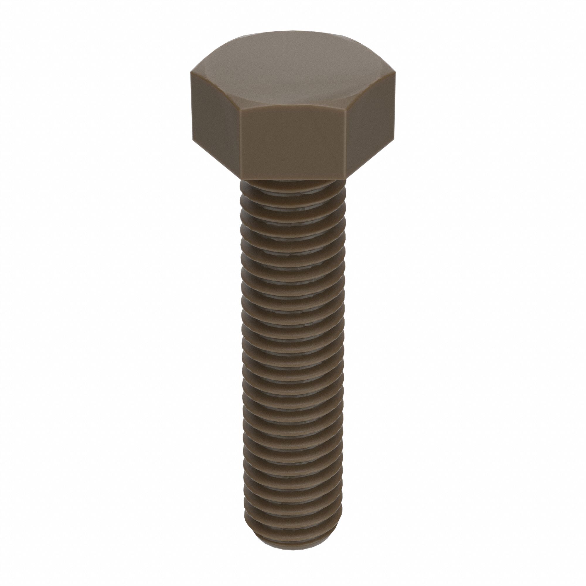 HxHdCpScrw, PEEK, 1.25", #10-32, 10PK