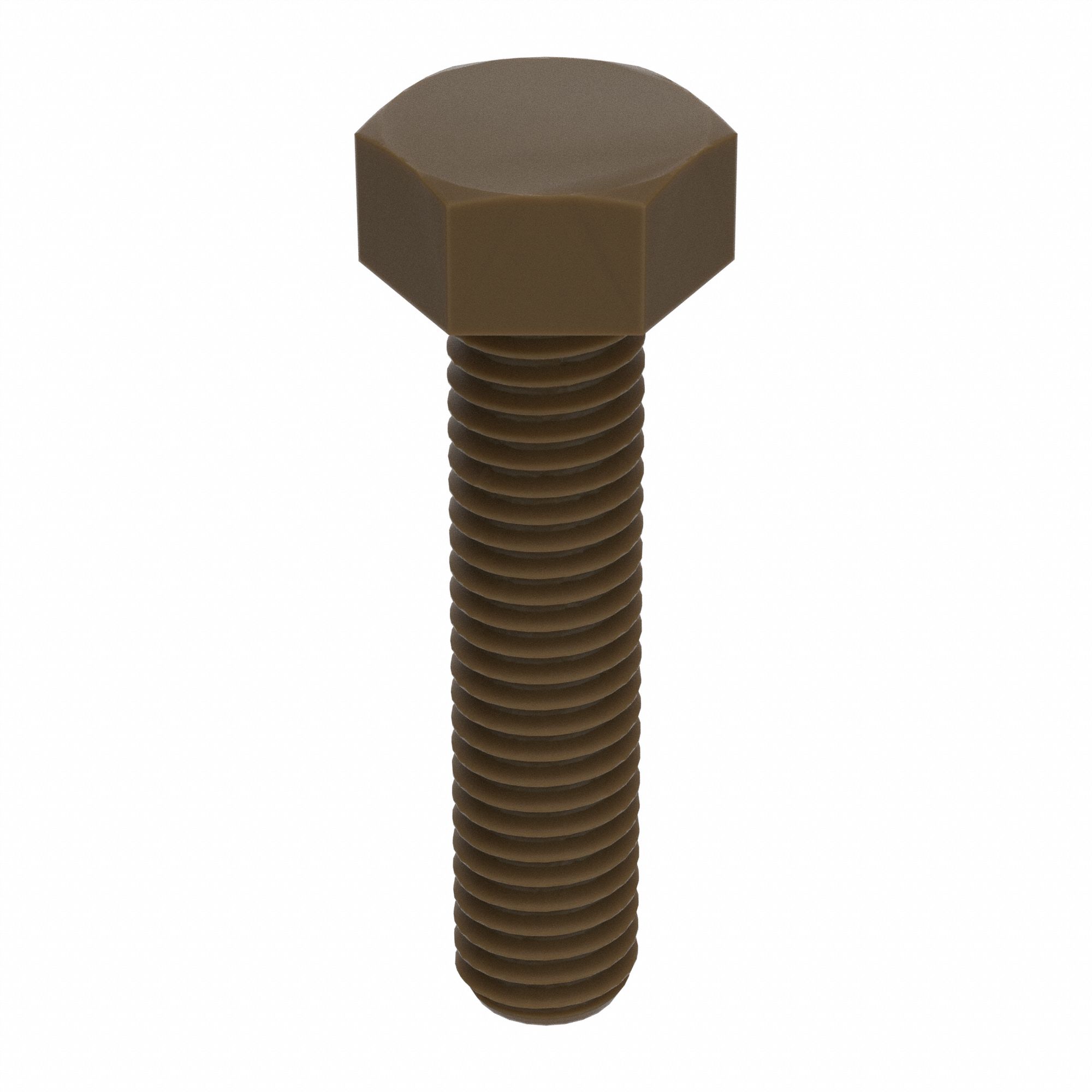 HxHdCpScrw, PEEK, 1.5", 1/4"-20, 10PK