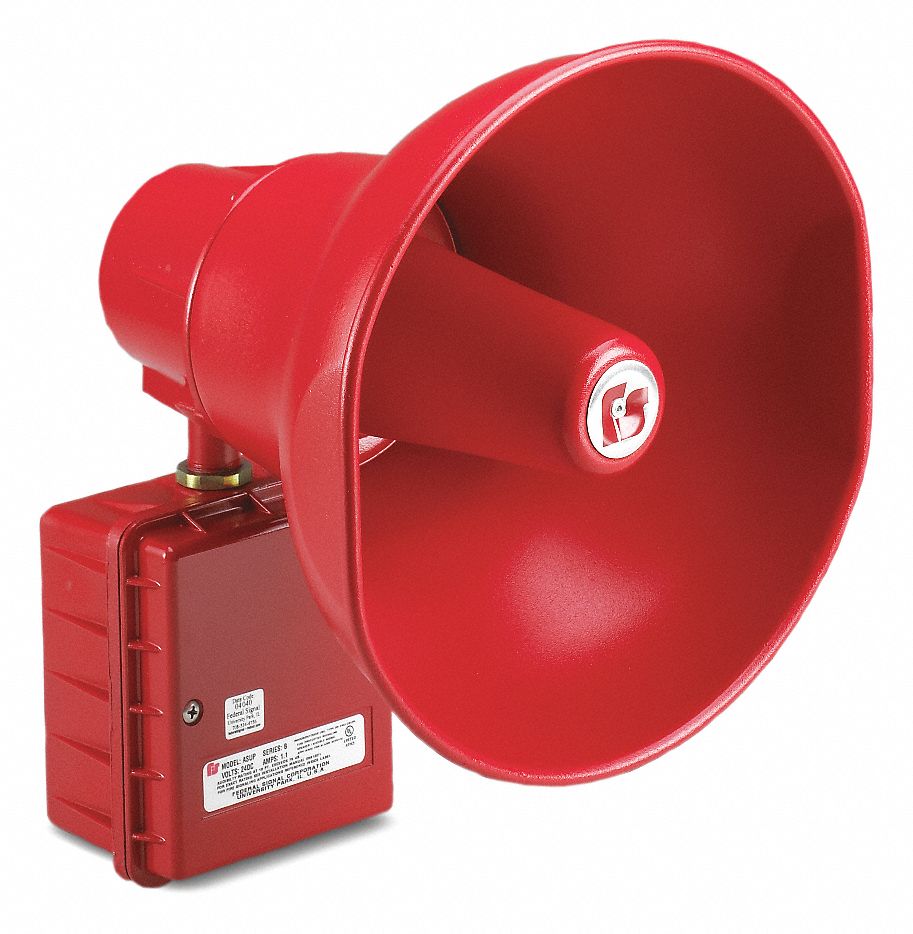 FEDERAL SIGNAL PA Weatherproof Speaker, Amplified Speakers, CB