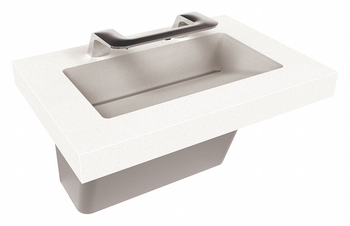 Brad Bath Sink Rect 17in x 14in x7-1/4in