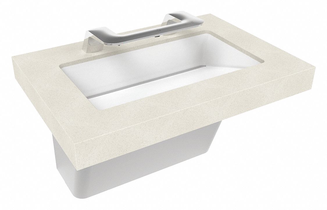 Brad Bath Sink Rect 17in x 14in x7-1/4in