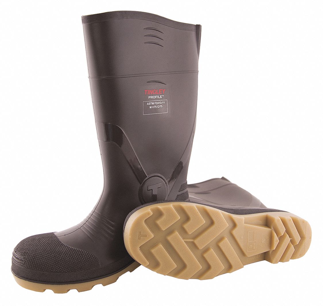 composite safety toe rubber boots