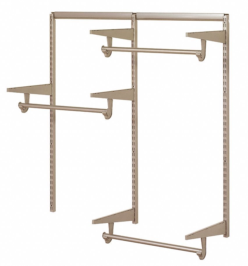 Closet Hardware Kit Steel 800 lb.