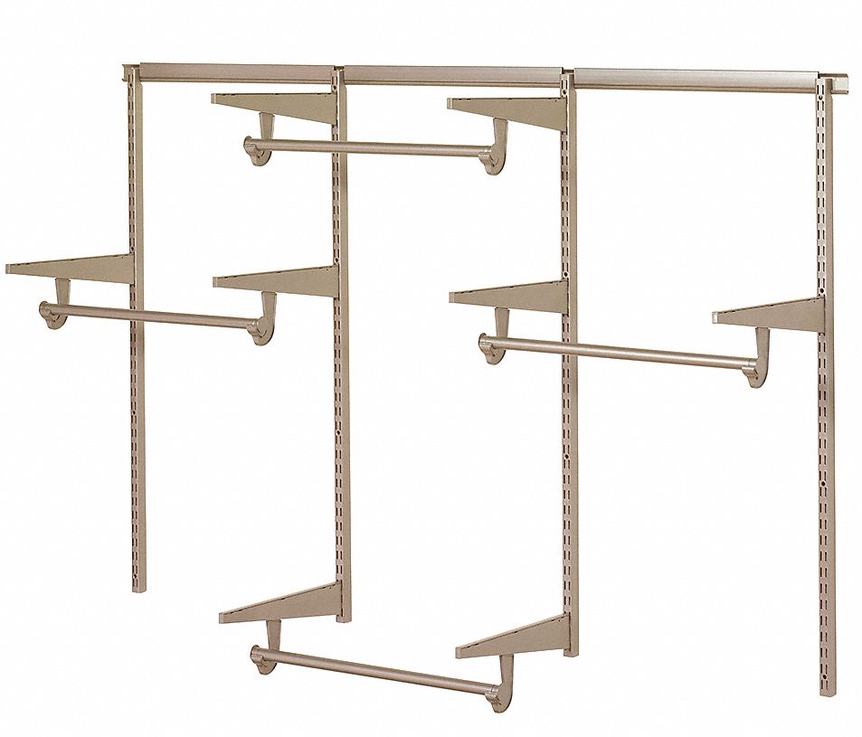 Closet Hardware Kit Steel 800 lb.