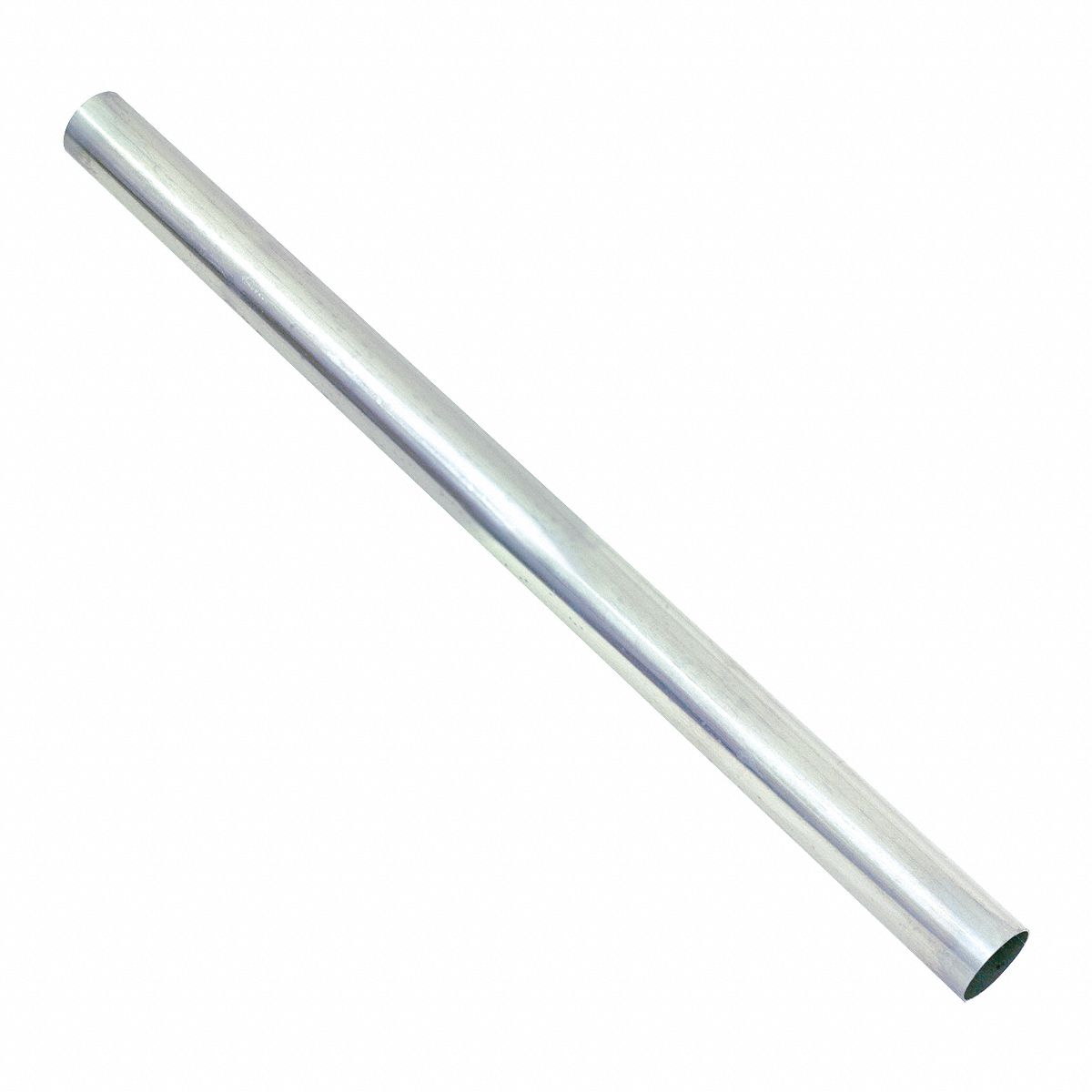 Shower Rod, Aluminum, 60 in L, Polished