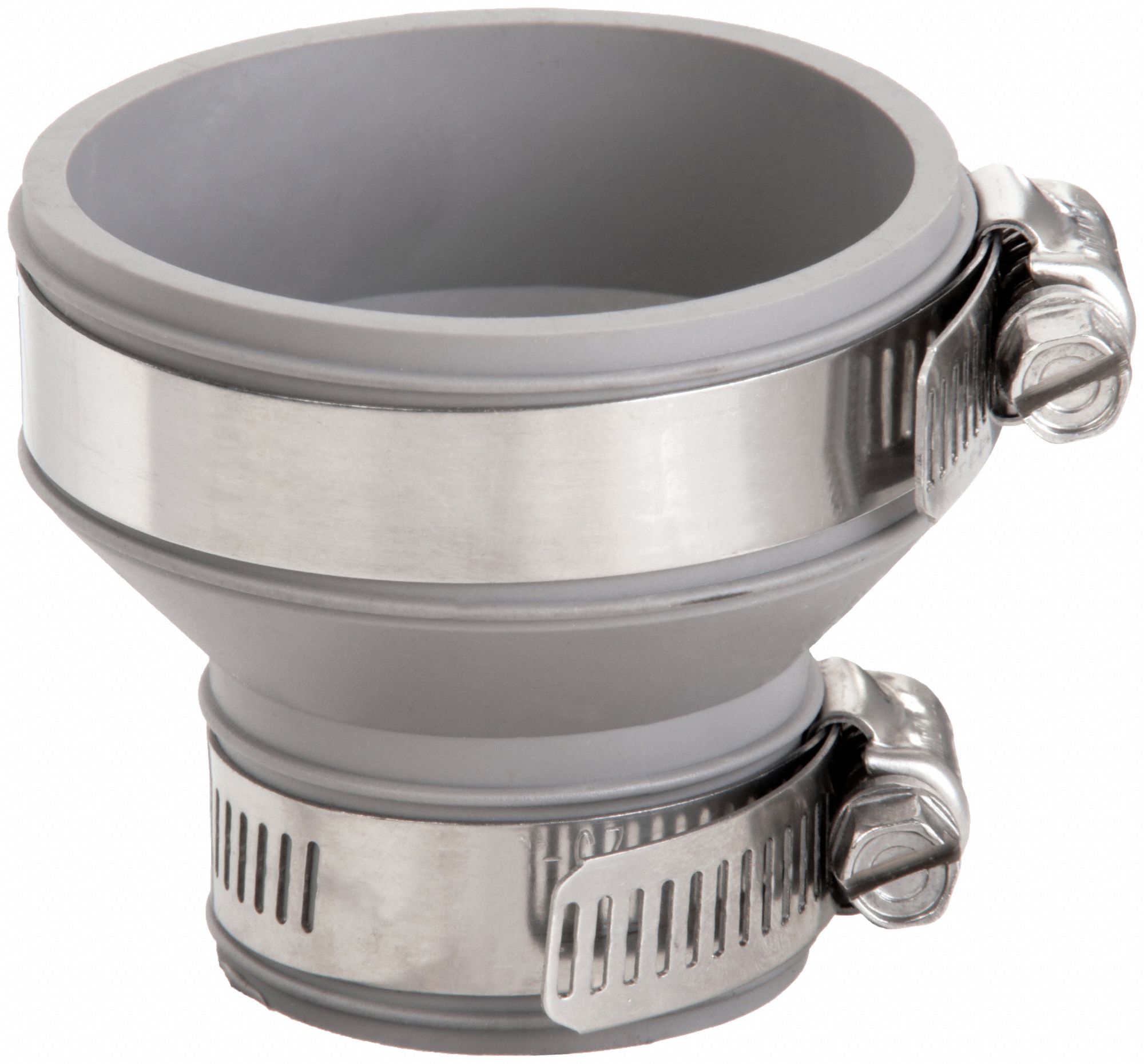 Rubber, For 1 1/2 in Pipe, Flexible Drain Trap 447N5586012 Grainger