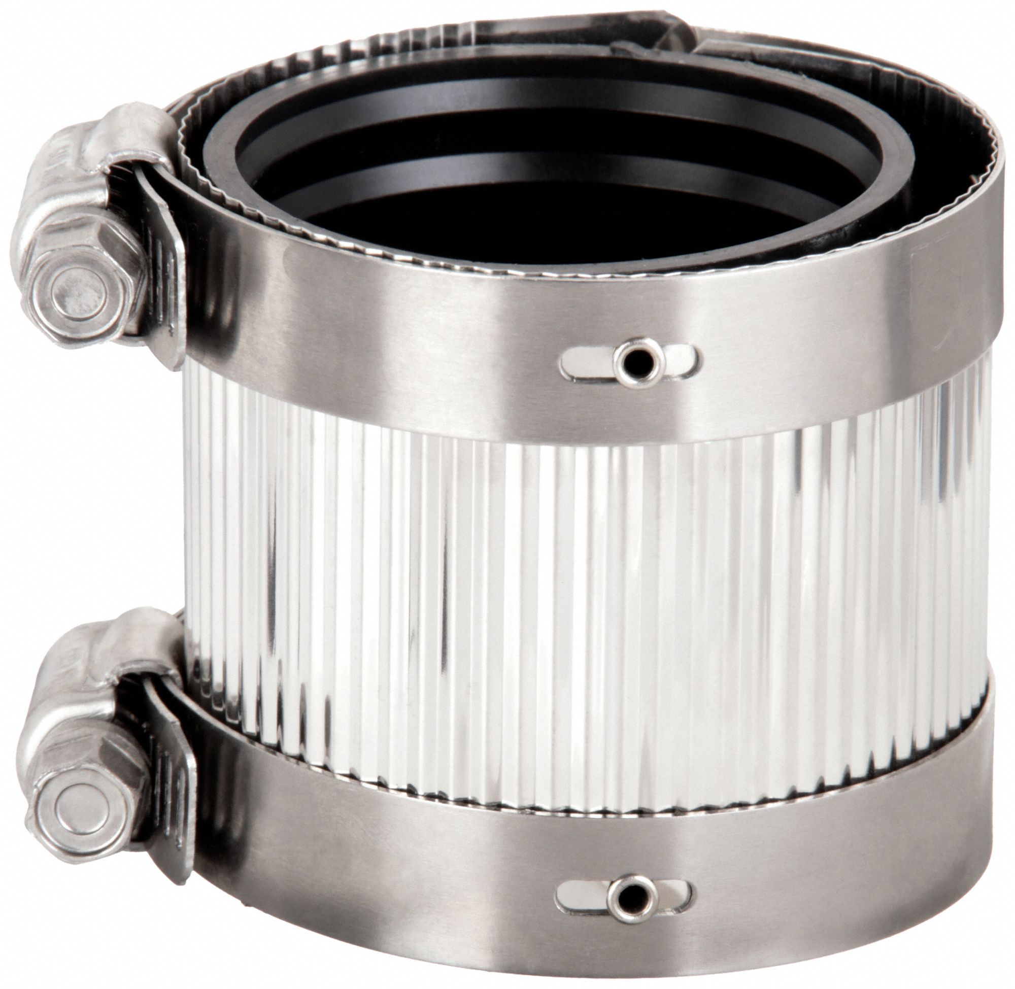 Neoprene, For 2 in Pipe, No Hub Coupling 447P3443403 Grainger