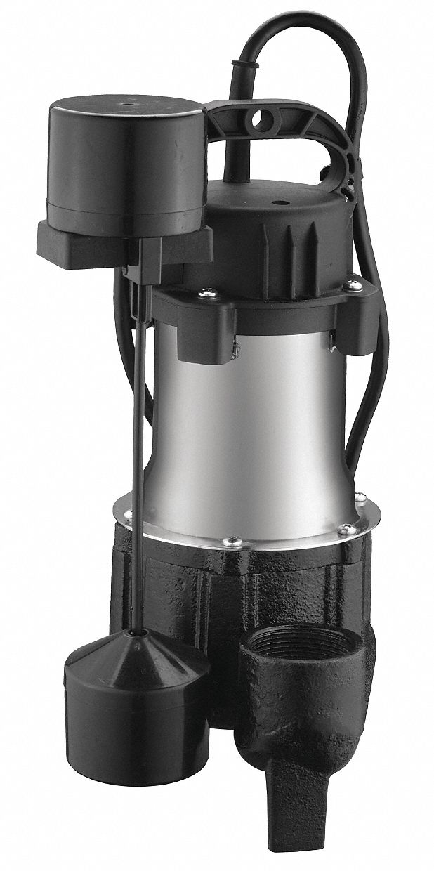 EZFLO, 1/2, Vertical Float, Submersible Sump Pump 447P5095069