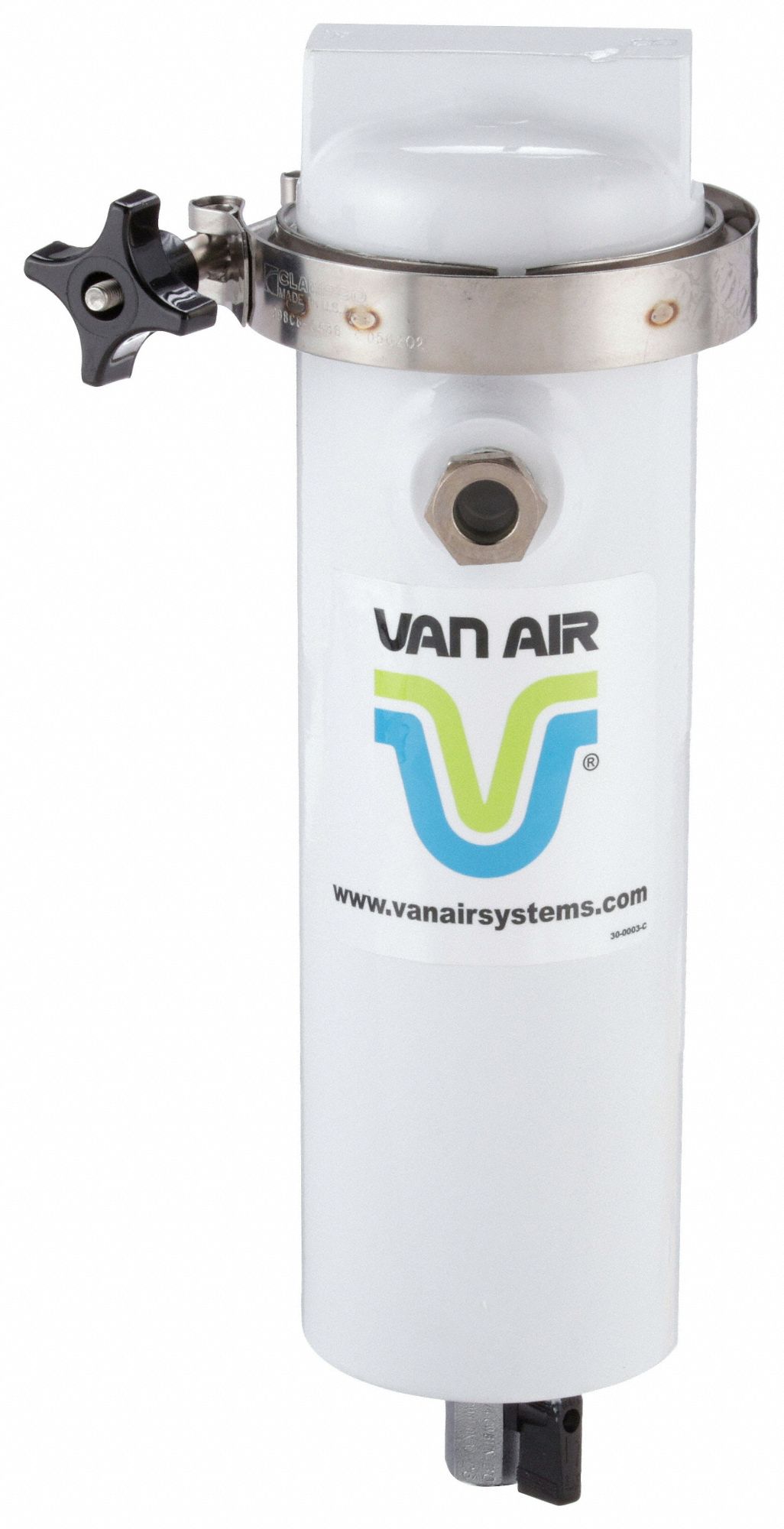 VAN AIR SYSTEMS, 1/2 in NPT, 16.2 cfm, Deliquescent Compressed Air
