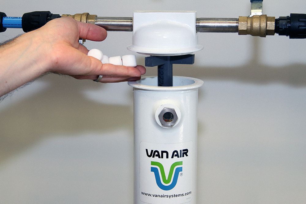 VAN AIR SYSTEMS Deliquescent Compressed Dryer, 7 CFM 447P52D2 Grainger