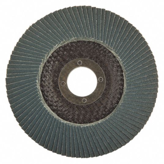 Type 29, Flap Disc, Zirconia Alumina, 4 1/2 in Disc Diameter, 120