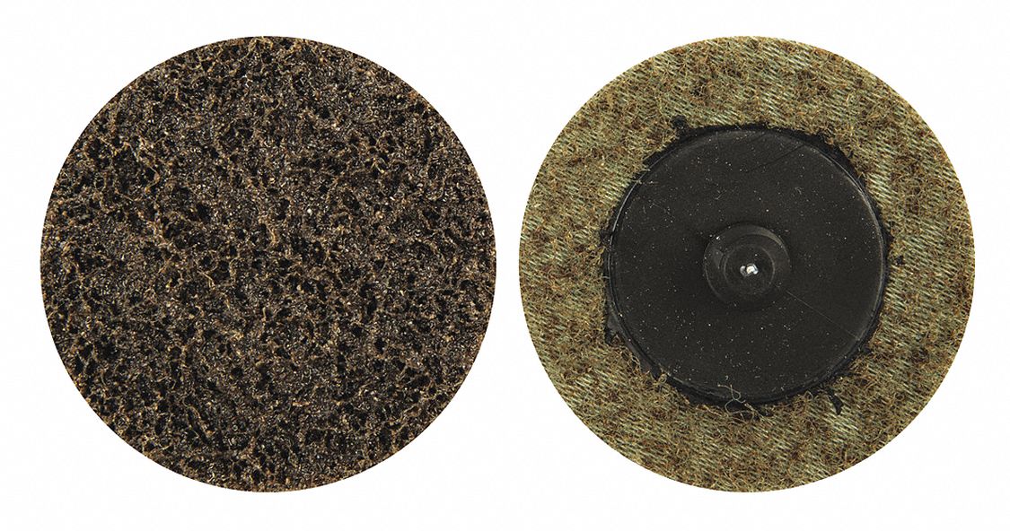 Surface-Conditioning Disc: TR, 1 1/2 in Dia, Aluminum Oxide, Coarse, Surface Prep