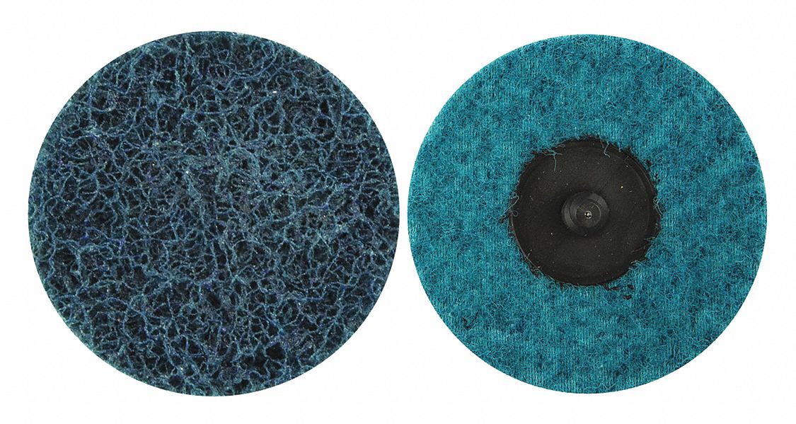 Surface-Conditioning Disc: TR, 1 1/2 in Dia, Aluminum Oxide, Fine, Surface Prep