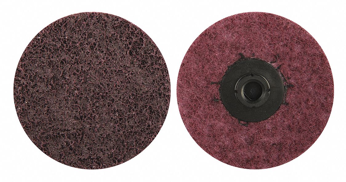 Surface-Conditioning Disc: TS, 2 in Dia, Aluminum Oxide, Medium, Surface Prep