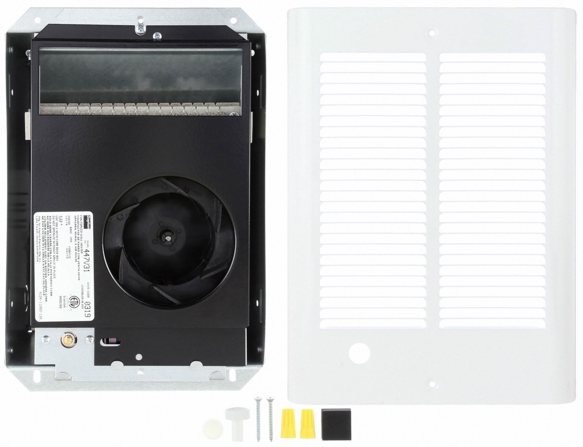 Dayton Wall Mount Fan - gq15spc