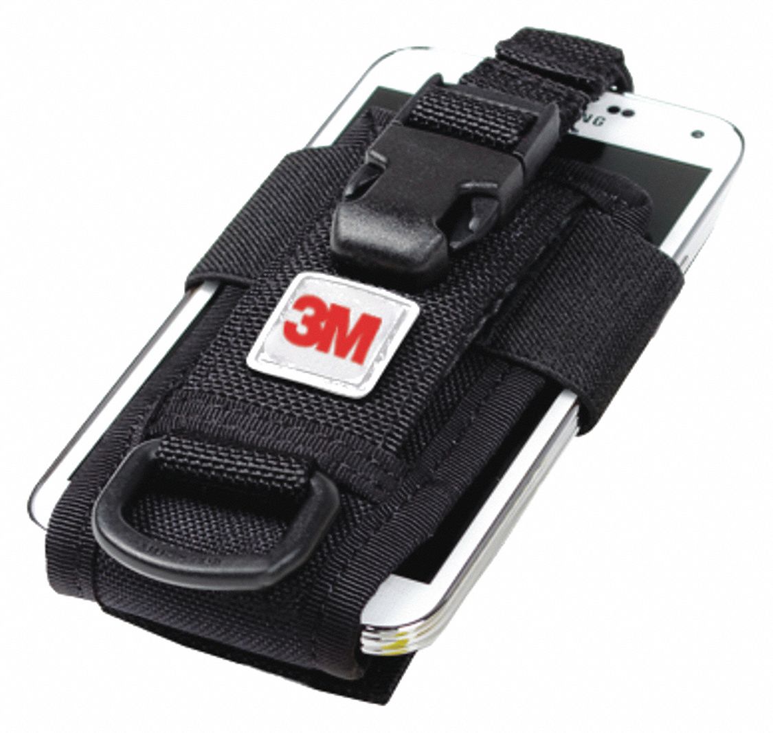 Holster: For Phones/Radios/Small Electronics, Strap, Slip-On, Plastic