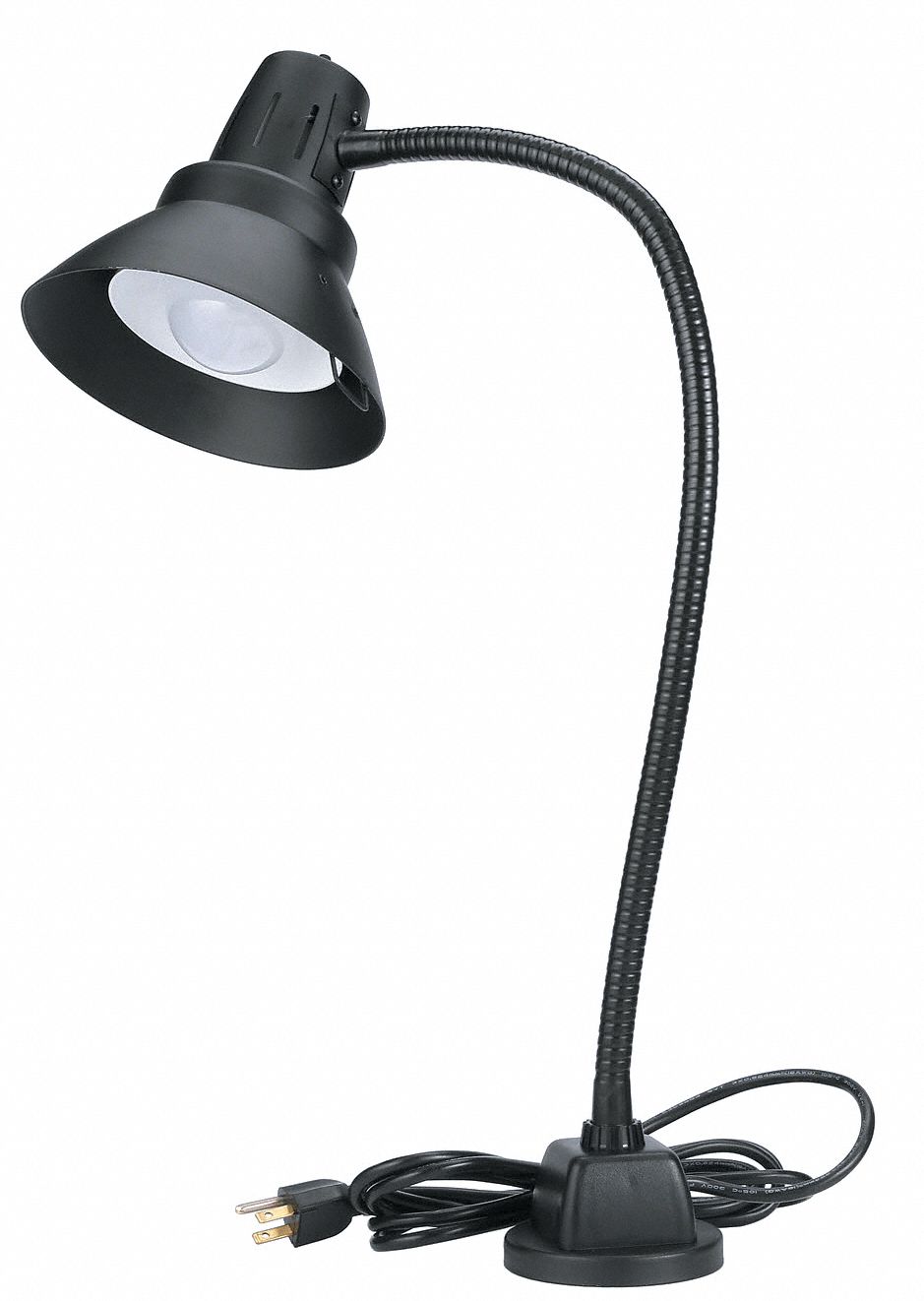 Luz de trabajo LED, linterna flexible de cuello de cisne de 500 lúmenes con  base magnética, luz de parrilla ajustable con zoom, luz de lugar de