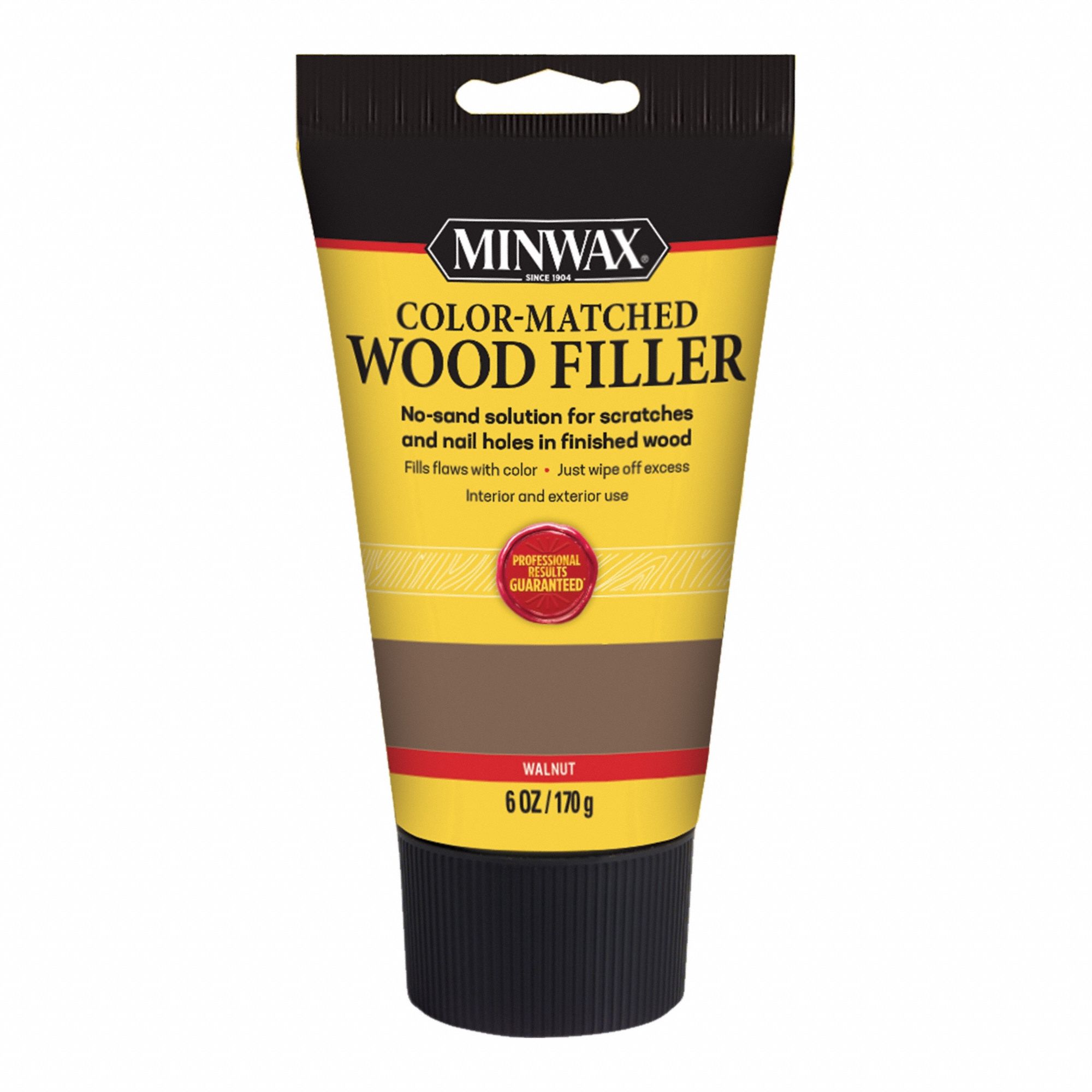 Color Matched Wood Filler 6 oz Walnut